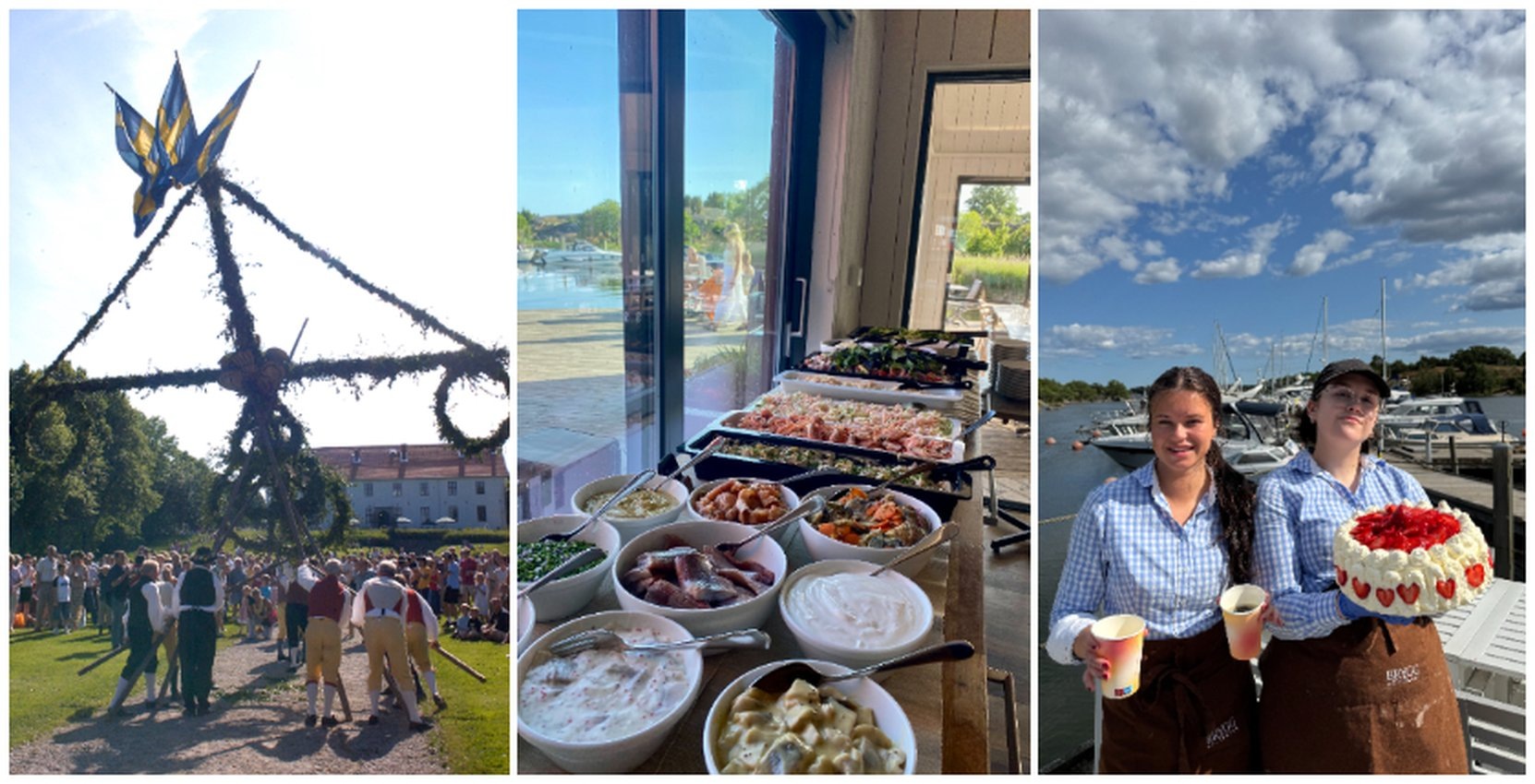 Fullbokat för midsommarfirande