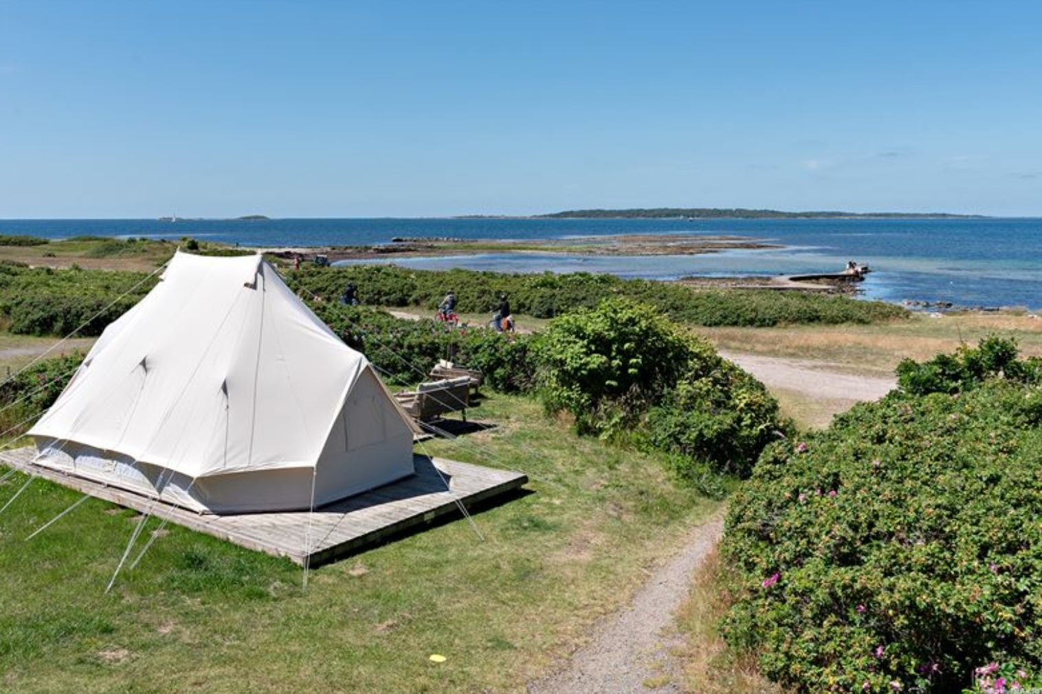 Havsnära glamping och lokala satsningar bakom rekordsommar i Torekov
