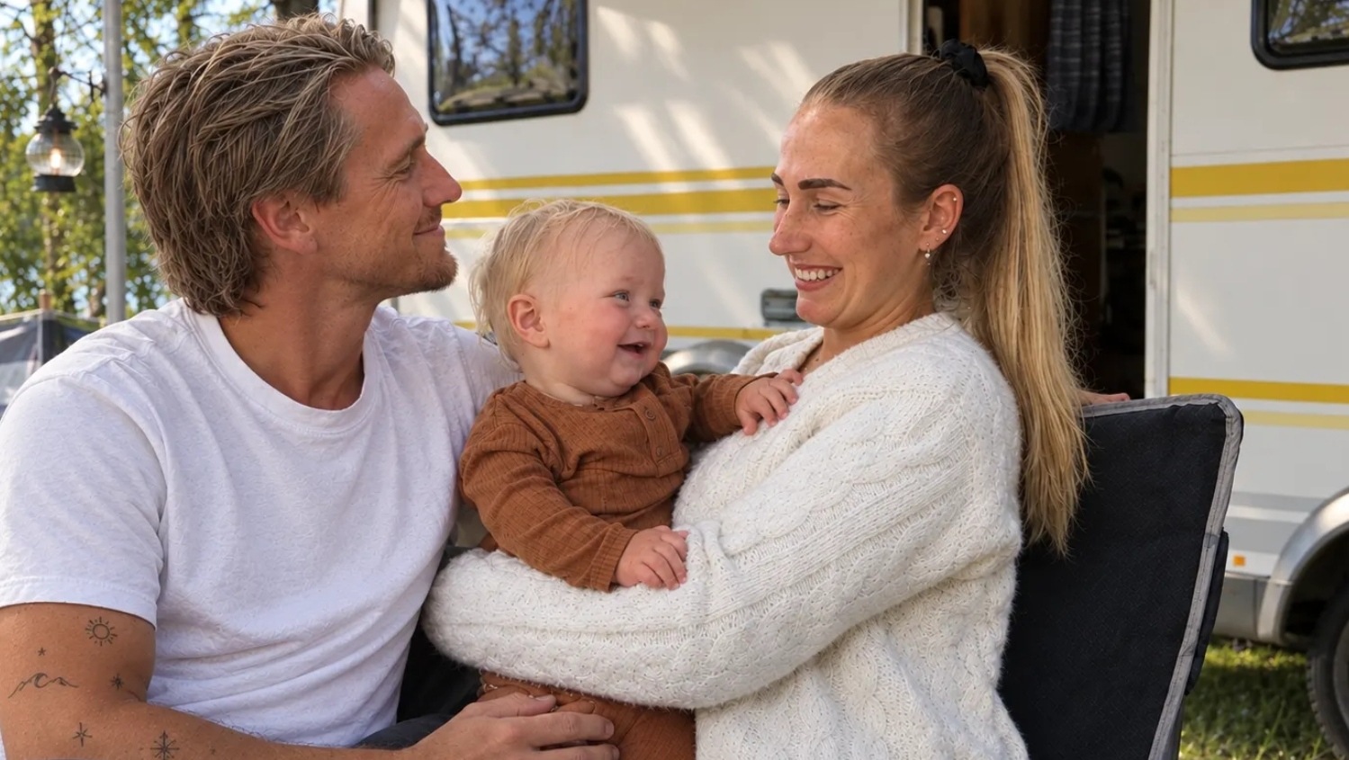 Yngre är nyfikna på campinglivet - att hyra eller låna gör det lättare att prova