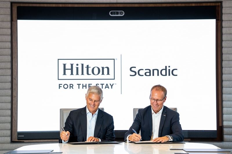 Scandic and Hilton ingår nytt strategiskt avtal i Norden